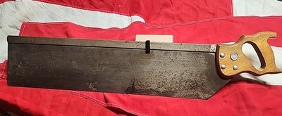 Miter Box Saw      Stanley No. 39 - 124