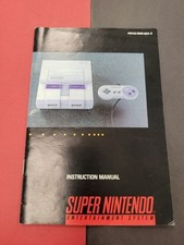 Super Nintendo Instruction Manual Only HW A -SNS-USA-2