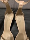 Tory Burch Ellie Stiletto Pink Suede Leather Sandals Heels Sz 7M — photo 4