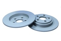 Quaro 2X Bremsscheiben Hinterachse Ø 259 Voll FüR Toyota Urban Cruiser