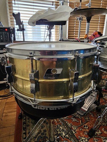 Ludwig Brass Snare Drum LM304 - 6.5 x 14