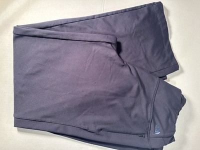 The North Face Wide Leg Yoga Pants Elastic Waist Front Zipper Pockets Women Sz L