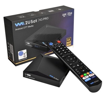 K3 PRO SUPER BOX S6 MAX/V See Box V6 PLUS/WE2USAT  6K Smart TV Box US
