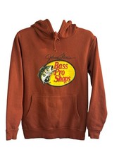 Johnny Morris x Bass Pro Shops Rust Orange Hoodie Outdoorsman / Workwear Core