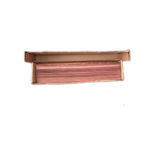 Box of 50 | Holdrite 107-18 Flat Copper Plated Pipe Brackets | 1/2" - 1" Pipe - Picture 3 of 6