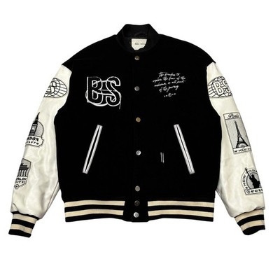 Gaffer X Beautiful Struggles College Journeyman Varsity Jacket Men's Medium