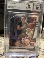 2020-21 Panini Prizm LaMelo Ball draft Picks Auto