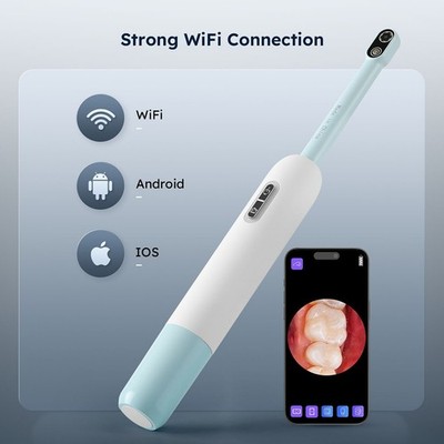 WiFi Dental Intraoral Camera  with HD 7 LED Lights Auto Focus For Dentist Clinic