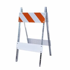 Foldable Barricade  Traffic Safety Barrier A-Frame Signboard Quick Change System