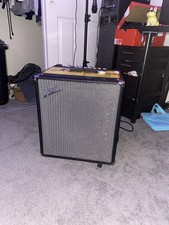 Used Fender Rumble 100 V3 100-Watt 1x12" Bass Combo Amp - Black/Silver