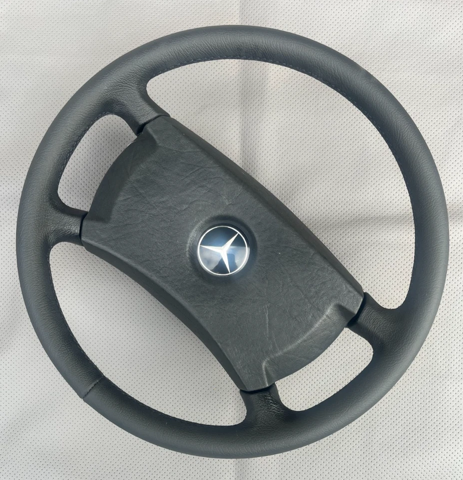Lederlenkrad Lenkrad W124 W123 W126 W129 W460 NEU LEDERBEZUG Neu Beziehen - Bild 4 von 4