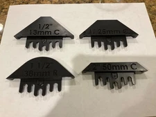 Kreg Corner Routing Guide Set - 1/2”, 1”, 1.5”, 2” chamfer edges guides