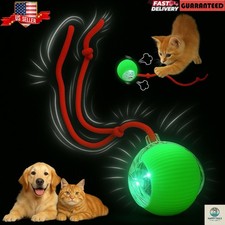 Automatic Rolling Ball Smart Cat Dog Toy Electric Pet Self-moving Kitten lot