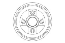 Tambour de frein Suzuki ALTO