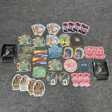 HUGE Lot of 36 DUTCH BROS COFFEE Stickers, Bracelets, Patch, & Beer Koozie Total