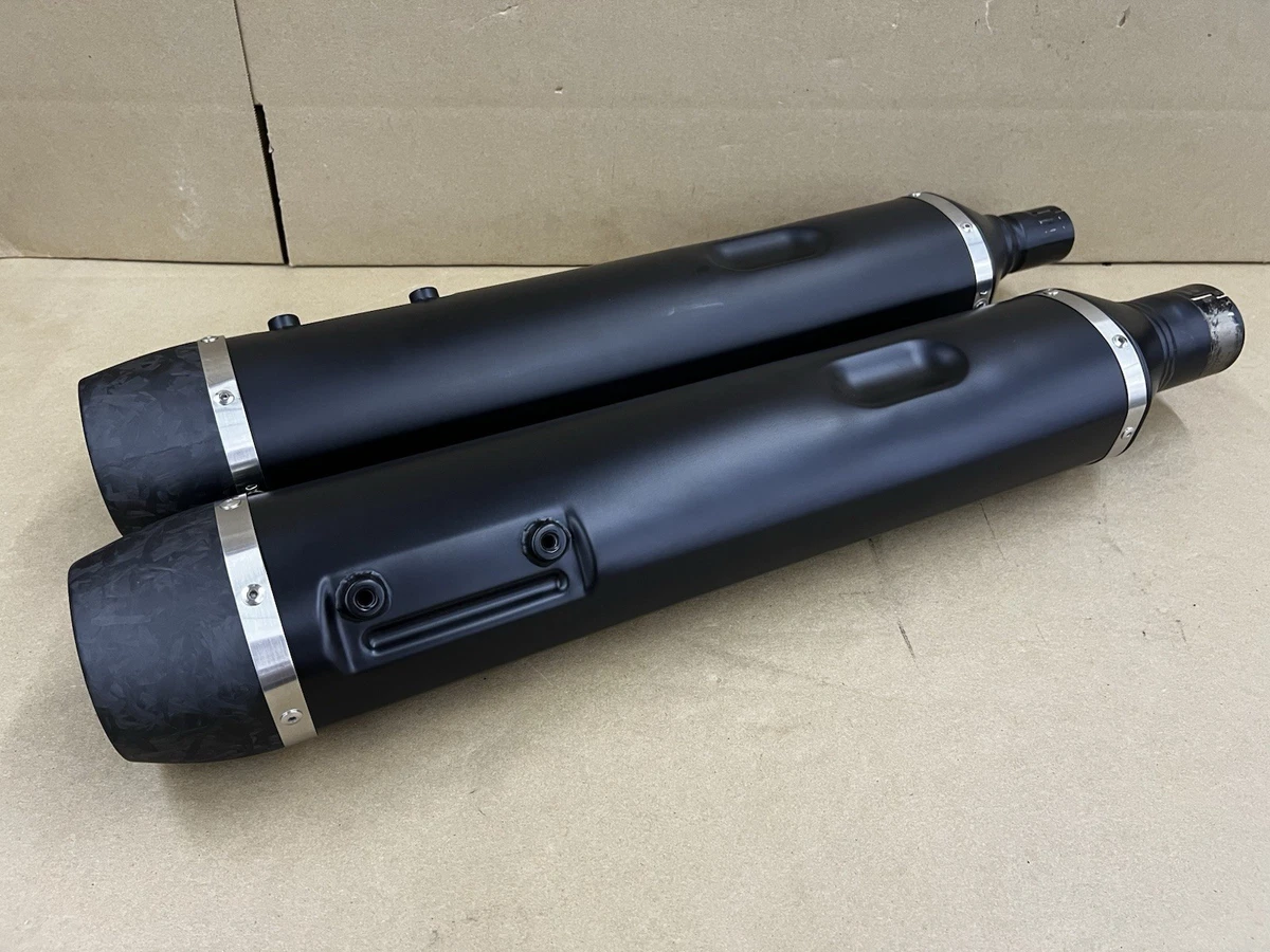 Chrome Black Motorcycle Mufflers for sale | eBay