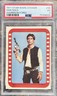 1977 STAR WARS STICKER HAN SOLO (HARRISON FORD) #35 PSA 3