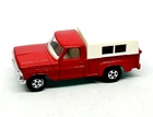 Matchbox Lesney Supefast 6 Ford Pick Up, red, sea green base, white canopy mint!