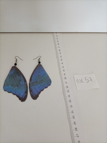 Modeschmuck - Schmuck - Ohrringe in Form eines Schmetterlingsflügels