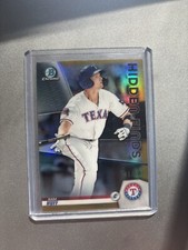 2020 Bowman Hidden Finds Chrome Gold Refractor #HF-SH Sam Huff /50 (RC)