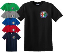  Alfa Romeo T-Shirt Super Car Classic Retro Mens Kids Birthday Gift  Top
