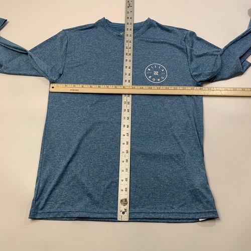 Billabong Water T Shirt Boys L Large Blue Sun Protection Rotor Loose Fit Beach - Picture 6 of 9