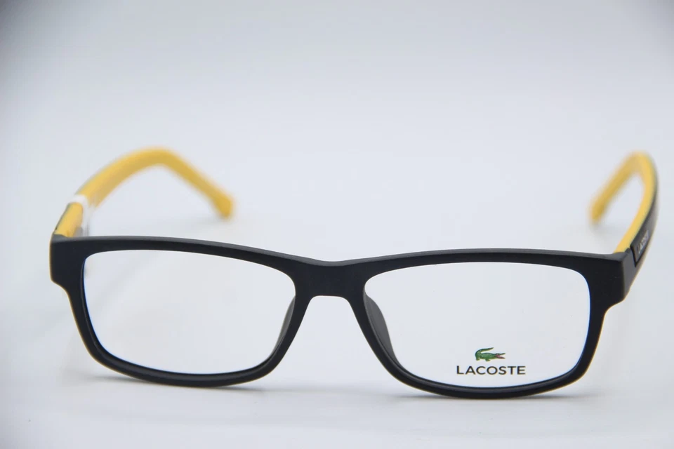 NEW LACOSTE L2707 002 MATTE GREY YELLOW AUTHENTIC DESIGNER EYEGLASSES 53-15 - Image 2 of 4