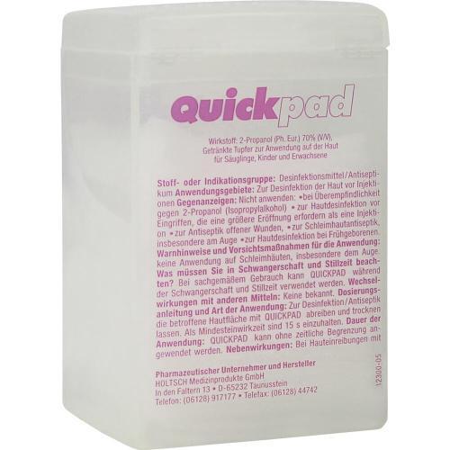 QUICKPAD Alkohol Tupfer Spender 150 St - Bild 1 von 1