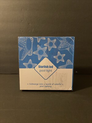 Starfish LED pool light LF-7218 NIB