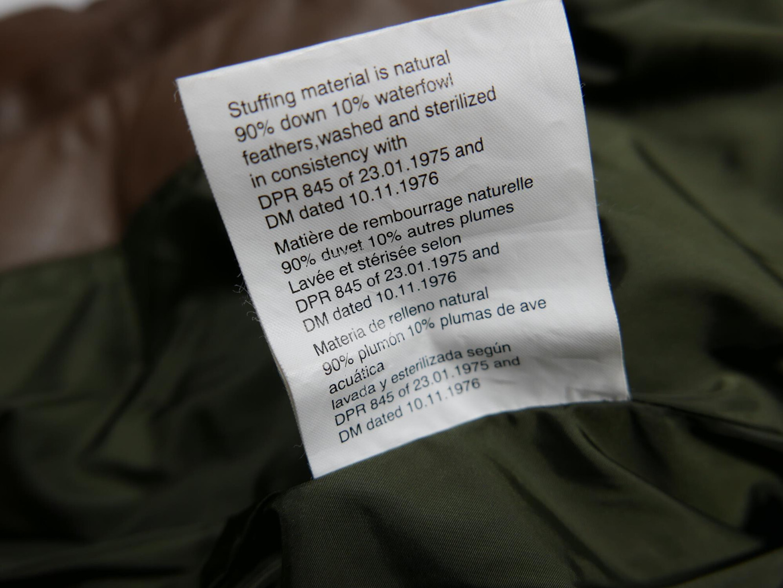 Ralph Lauren RLX Jacket Bomber Leather Puffer Down Women's RARE M image 4