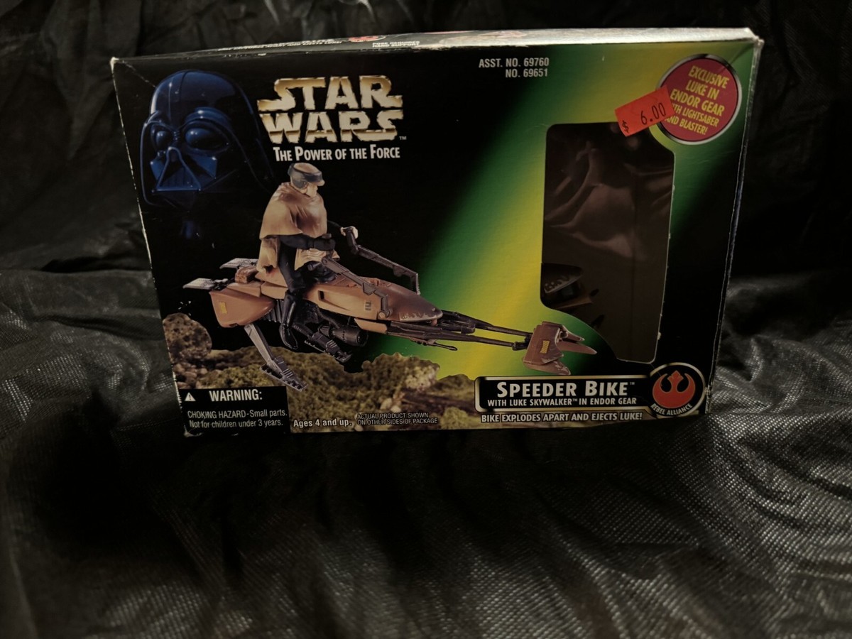 SF・ファンタジー・ホラー Speeder Bike with Luke Skywalker Star Wars The Power of the Force Speeder Bike with Luke Skywalker