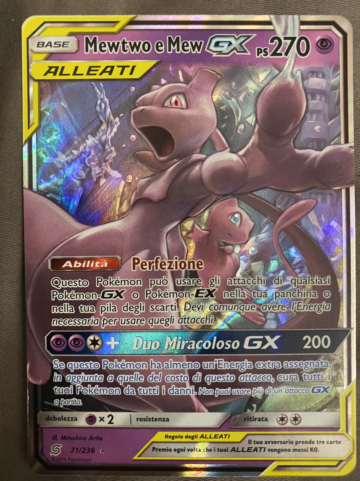 Mewtwo e Mew-GX, Sintonia Mental