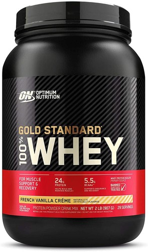 OPTIMUM NUTRITION Gold Standard 100% Whey Protein, 2 lb (907 g) 29 Serves - Picture 14 of 21