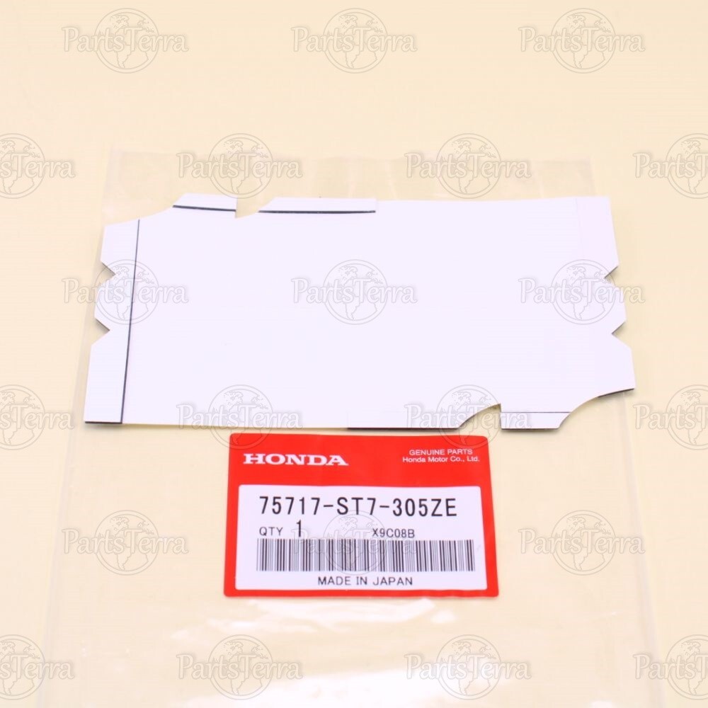 Acura Integra Rear Sticker Nameplate Symbols Emblem DOHC VTEC OEM