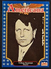 William Randolph Hearst 1992 Americana Starline Card #181 (NM)