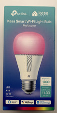 Kasa Smart Light Bulb - LED Multicolor Smart Wi-Fi Alexa Google 1000 Lumens A19