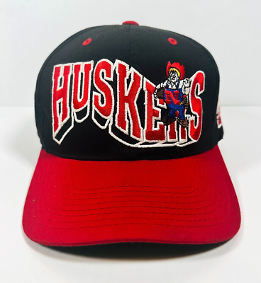 Vintage 90's Nebraska Cornhuskers HUSKERS Football GCap Wave