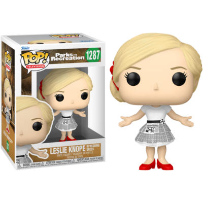 Parks and Recreation: 15th Anniversary Leslie in Wedding Dress Pop! Vinyl