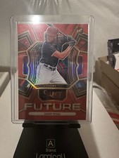 2024 Panini Select Baseball - /99 Red Prizm Phenomenon #20 - JAMES WOOD