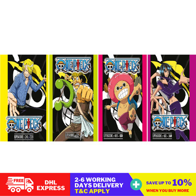Anime Dvd One Piece Series Box 4 5 6 7 Episode 241 560 English Dub Express Ebay