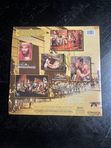 The Ten Commandments (1956) Laserdisc - Picture 2 of 3