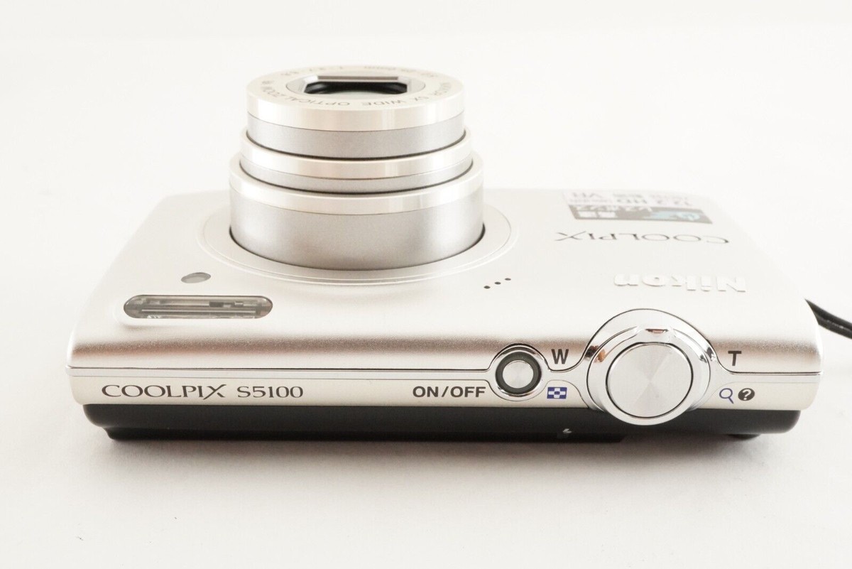 Nikon COOLPIX S5100 シルバー Nikon COOLPIX S5100 Silver InBox & 4GB SDHC Card Digital