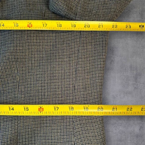 STAFFORD Mens Blazer 40R WOOL Brown Sport Coat Two Button Suit Jacket - Picture 5 of 9
