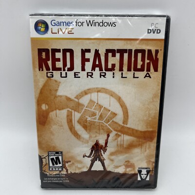 Red Faction: Guerrilla (PC, 2009) DVD New Sealed