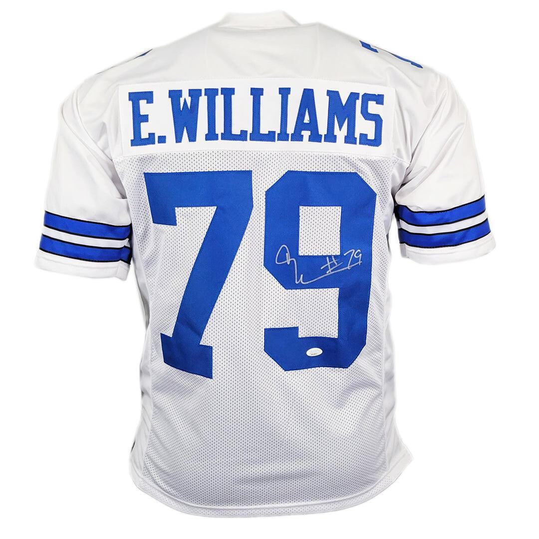 Erik Williams Signed Dallas White Football Jersey (JSA) | eBay