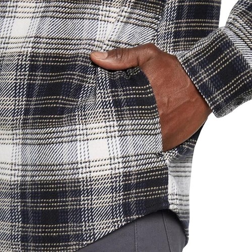 Orvis Men’s Flannel Long Sleeve Shirt Spread Collar - Picture 19 of 20
