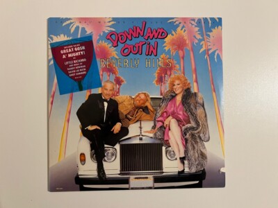 OST - Down And Out In Beverly Hills   Soundtrack Vinyl 1986