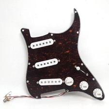 Prewired Loaded Pickguard with SSS Single Coil Pickups for Fender Strat Guitar