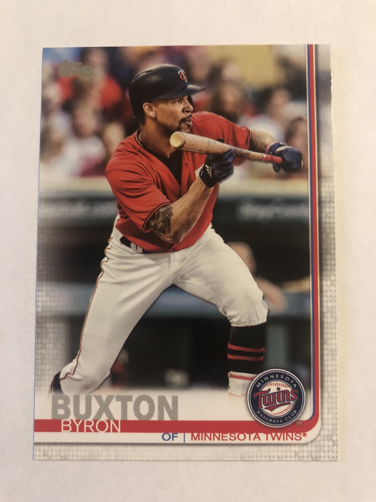 Byron Buxton 2019 Topps Series 1 Baseball #158 Minnesota Twins
