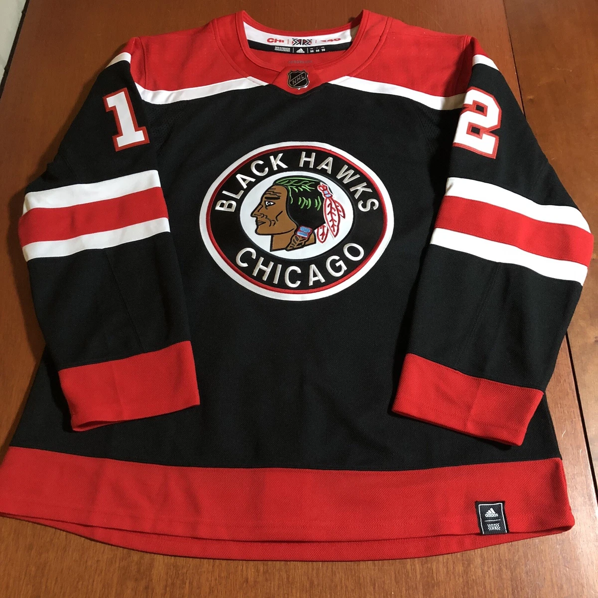 Chicago Blackhawks Winter Classic Adidas Hockey Jersey Men's Size 50